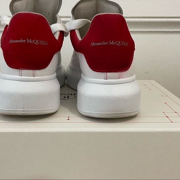 🔥Alexander McQueen oversized Leather Sneakers💃🏼 - Picture 9 of 12